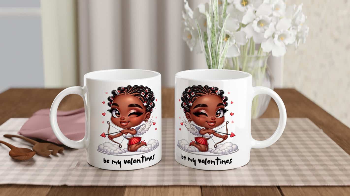 Mugs - Valentine Cupid - Image 2