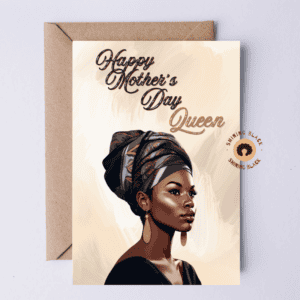 Happy Mother's Day Queen/ Card for Mum/Grandmother/ GodMother/ Sister