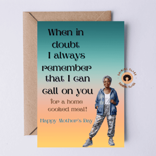 Humour Mother's Day card for Mum/Grandmother