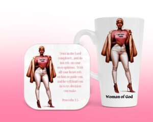 I Got This (P1), Christian Latte Mug & Coaster Set, Christian Mug, Christian Coaster