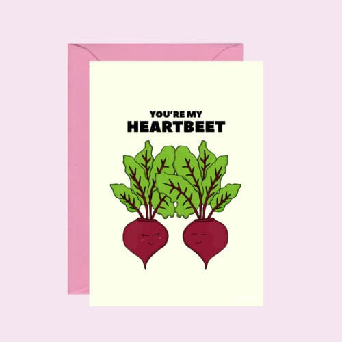 Beetroot Love Card