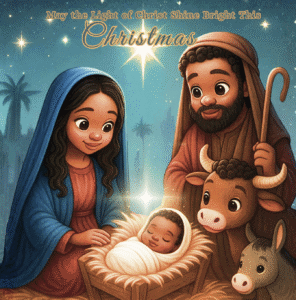 Cute Nativity | Religious Christmas Greeting | Christian Nativity