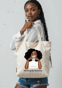 Tote bag - Minding my business