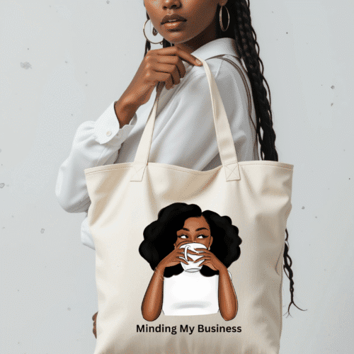 Tote bag - Minding my business