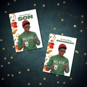 Christmas Cards For Him, Son, Grandson (M2)