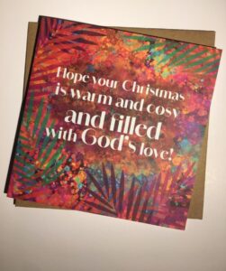 Hope your Christmas is filled with God's love!