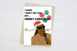 Won't see you this Christmas - Funny Christmas Card for all , Family Card & Friend card