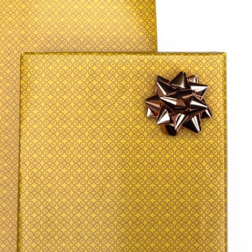 Adinkra Affluence Wrapping Paper
