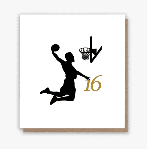 Slam Dunkin' to 16 Card!