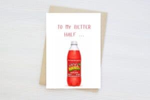 Funny Bigga caribbean jamaican girlfriend, boyfriend , partner, card