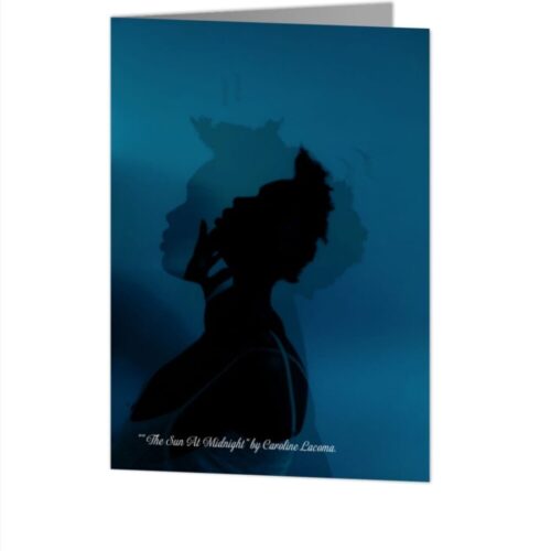 The Sun At Midnight-Greeting Card