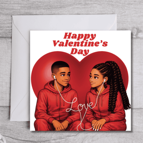 Love Is... Valentine's Day "Same Beat, Same Vibe" - Chocolate