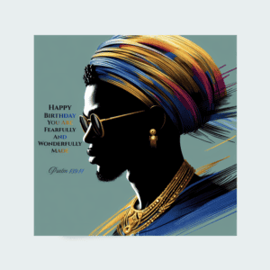 Elegant Attire Men's Birthday Card – Classic Masculine Design