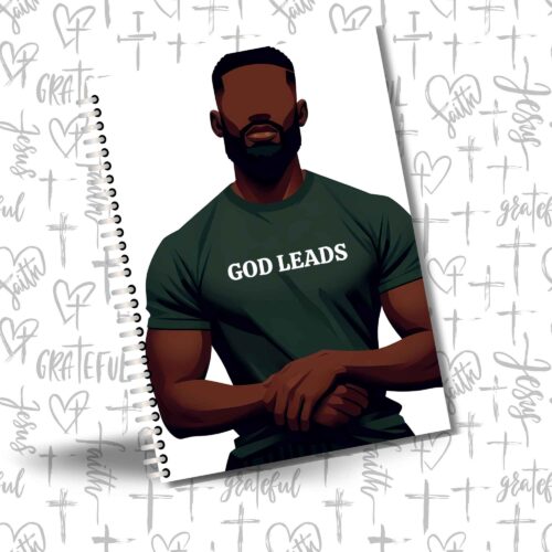 Notebook, Christian Notebook - God Leads