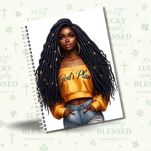 Notebook, Christian Notebook - God's Plan