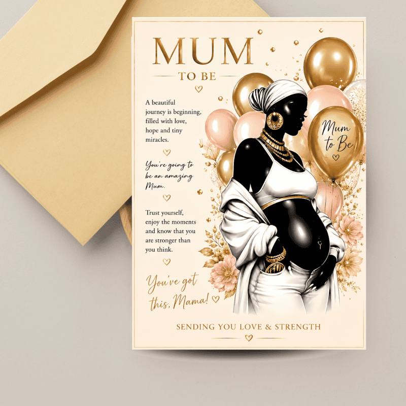 Mum to Be Card | Pregnancy Congratulations Card | Baby Shower Gift