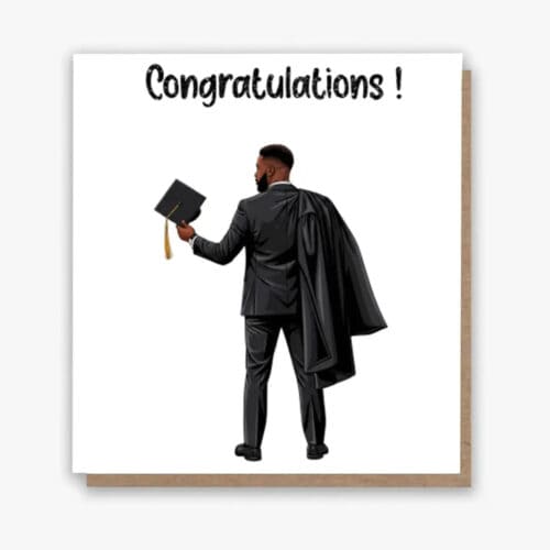 Congratulations on Your Graduation Card (For Him)