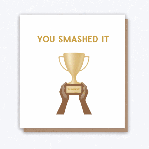 You Smashed It! Greeting Card