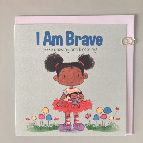 I Am Brave Affirmation Card