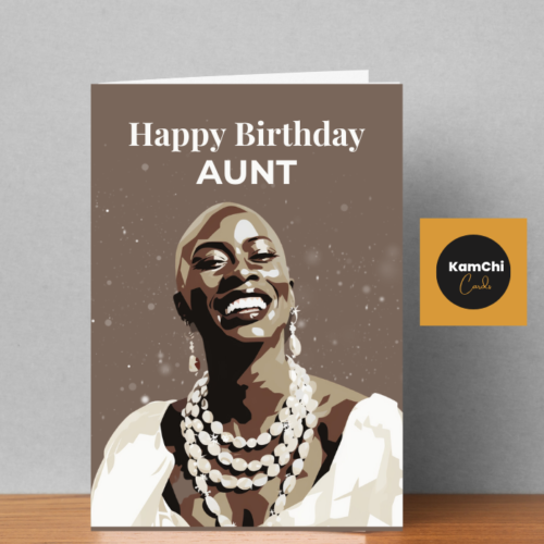 Birthday Cards for Mum, Sister, Aunt, Auntie or Daughter | Joyful Portrait