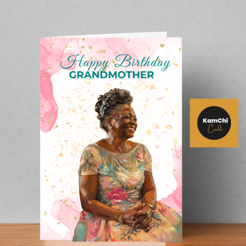 Birthday Cards for Grandma, Nan, Nanny or Grandmother | Black Woman