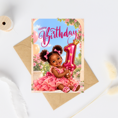 Afro Bella | The Little Birthday Collection (Birthday cards for ages 1–5)