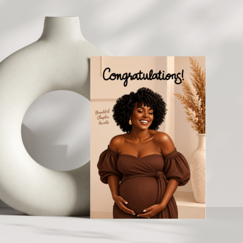 CONGRATULATIONS : a beautiful chapter awaits (Pregnancy Series)