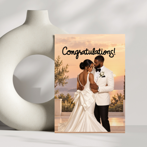 CONGRATULATIONS: Two Hearts, One Love (wedding series) - Timeless