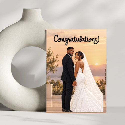 CONGRATULATIONS: Two Hearts, One Love (wedding series) - Luxe