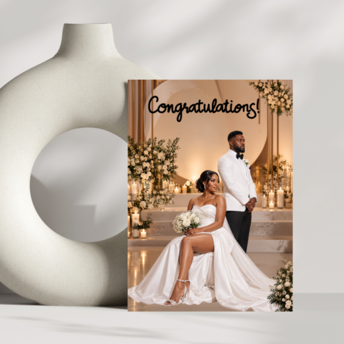 CONGRATULATIONS on your wedding Day (Wedding series) - Embrace